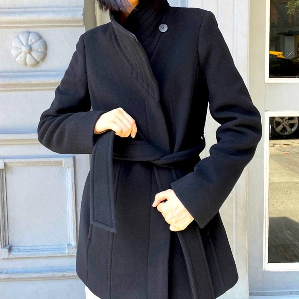 Aritzia Babaton Connor Camel Trench Coat
